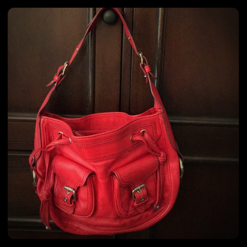 Marc Jacobs Vintage Buckle Leather Handbag